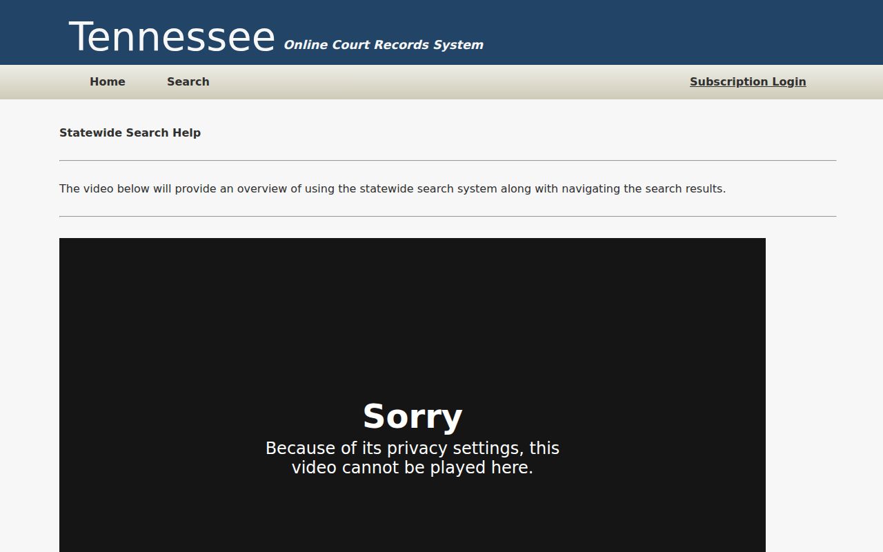 Hickman County case lookup official search help